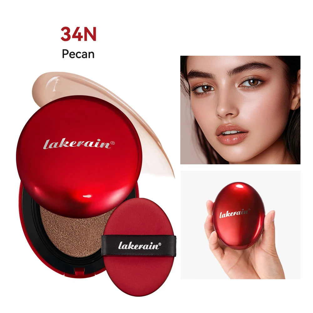 Lakerain Cushion Foundation – 72-Hour Semi-Matte SPF Coverage
