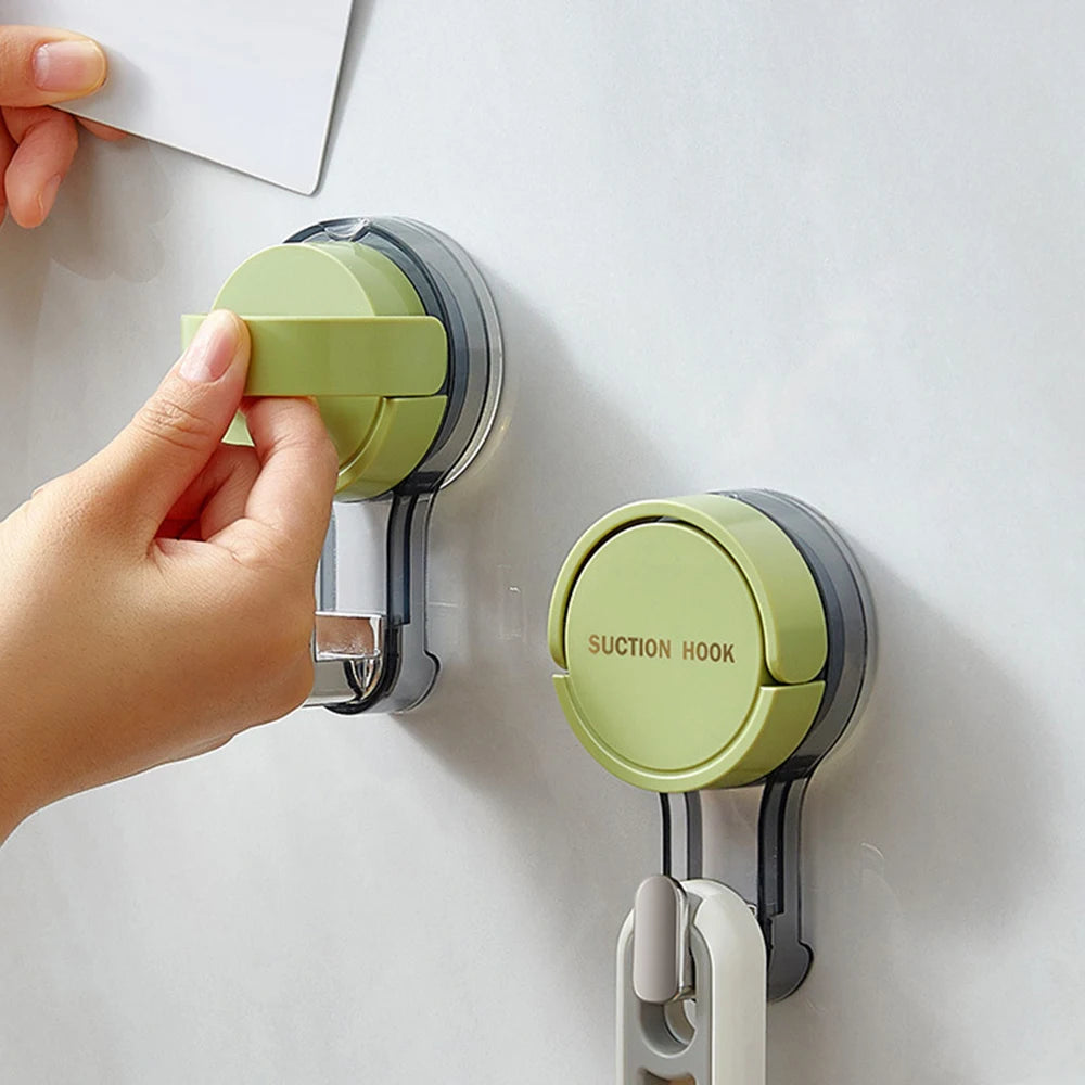 Creative suction cup hook, no punching, bathroom door, no trace, vacuum adhesive hook, kitchen storage rack Peaceful Pleasures Health and Wellness