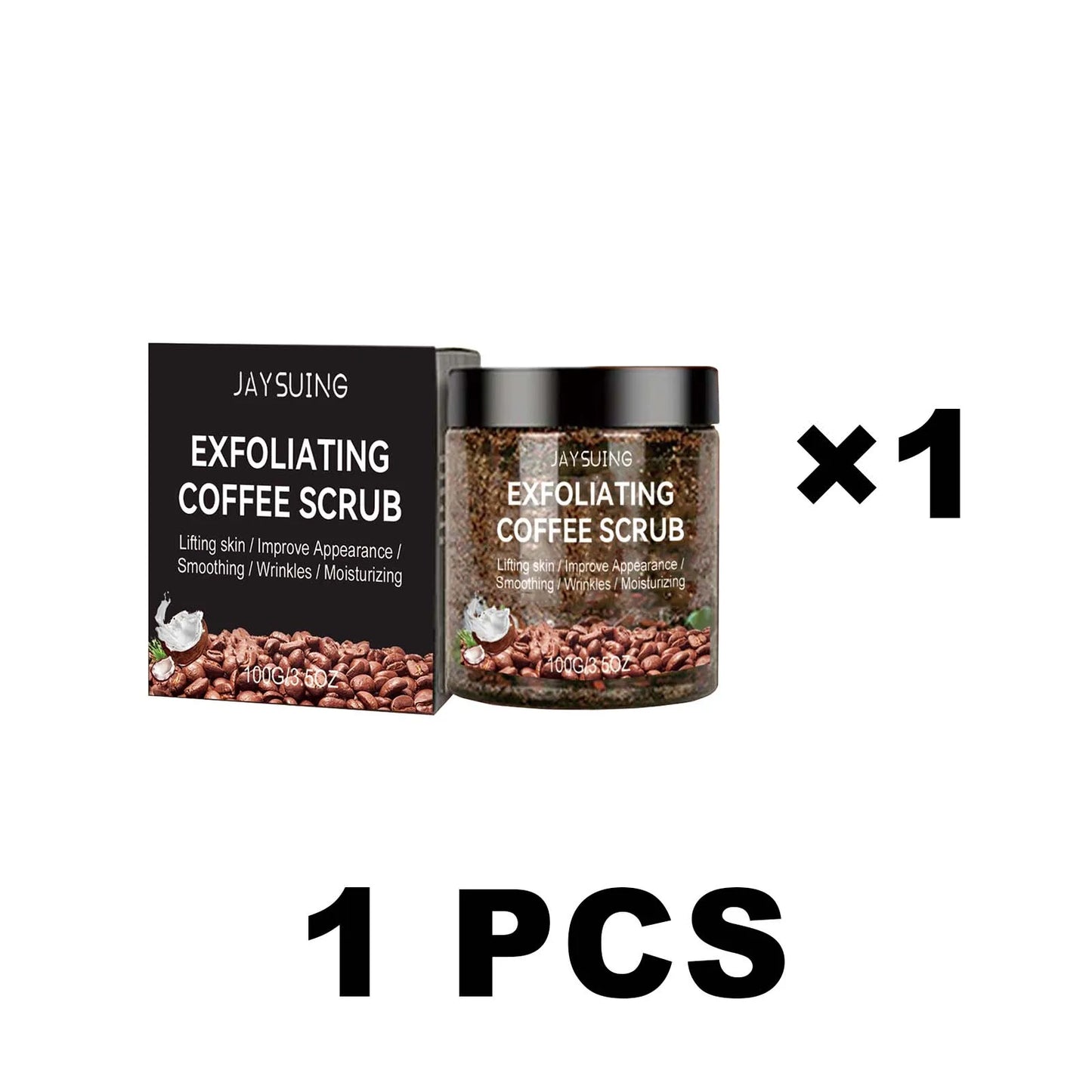 Jaysuing Coffee Facial Scrub | Natural Exfoliating & Brightening