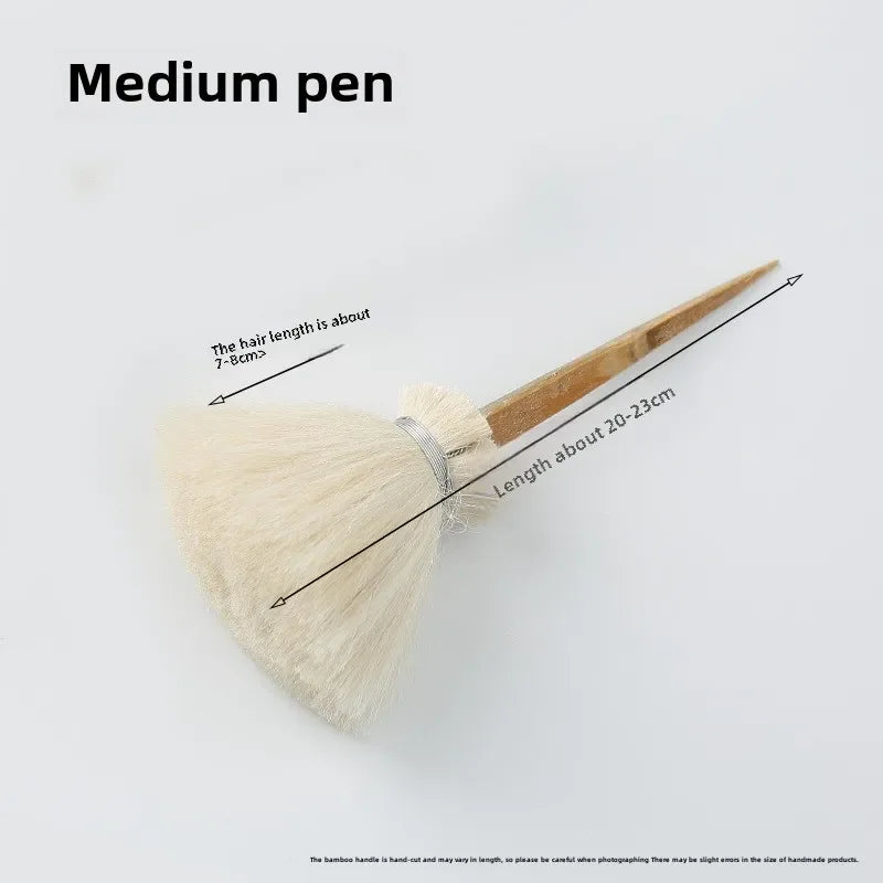 Bamboo Brush Multipurpose Tool for Ceramic Pottery Polymer Clay & Clay Crafting - Essential for Sculpting, Smoothing & Finishing Peaceful Pleasures Health and Wellness M