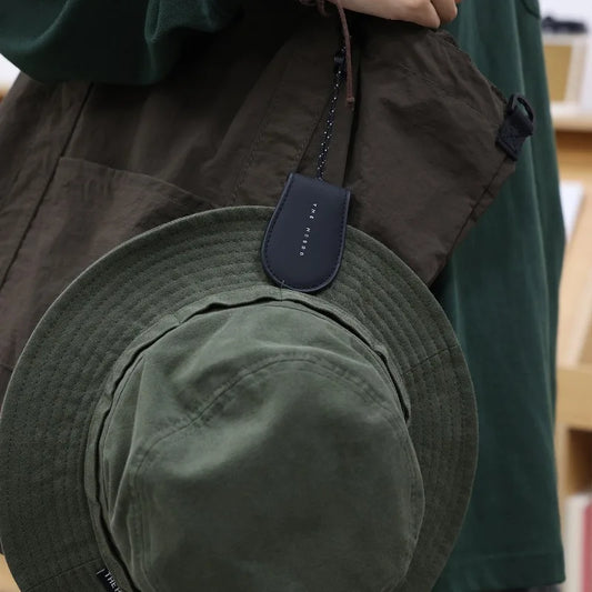 Magnetic Hat Clip Travel Hook | Portable Leather Bag Hanger Hat Clip Hook Peaceful Pleasures Health and Wellness