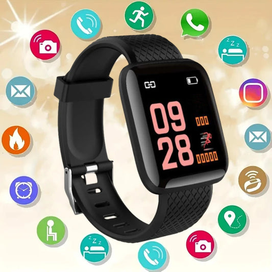Smart Watch Fitness Tracker | Heart Rate, Sleep & Step Monitor Fitness Smart Watch Peaceful Pleasures Health and Wellness
