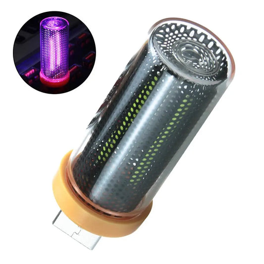 Retro USB LED Filament Night Light – Warm Flame Ambient Bulb USB Ambient Night Light Peaceful Pleasures Health and Wellness D