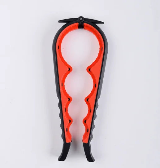 Multifunctional 6-in-1 Jar Opener And 4-in-1 Bottle Opener with Non-Slip Lids Gripper - Kitchen Tool for Easy Opening Peaceful Pleasures Health and Wellness Watermelon red