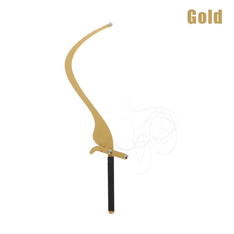 Eyebrow Ruler Microblading Mapping Rope Pre Ink Tattoo For Mapping Permanent Makeup Bow And Arrow Line Measuring Eyeliner Peaceful Pleasures Health and Wellness Gold