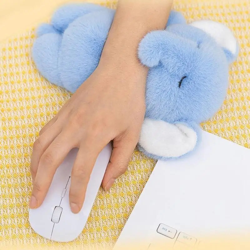 Animal Plush Wrist Rest Pad 19cm | Cute Desk Toy & Decoration
