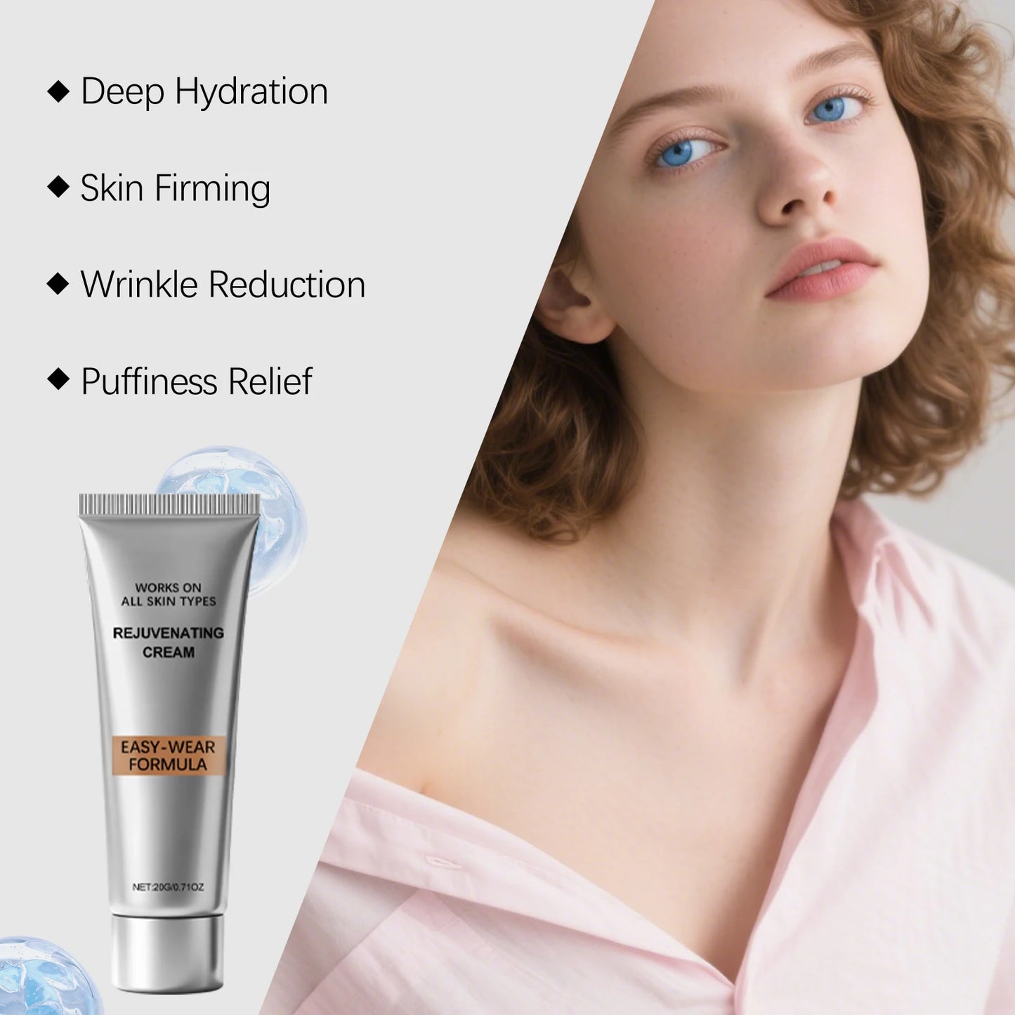 Firming Eye Cream – Anti-Wrinkle, Dark Circles & Puffiness