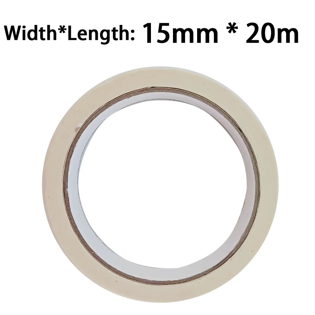 20m High-Temp Masking Tape – Writable, Tearable, High Adhesive