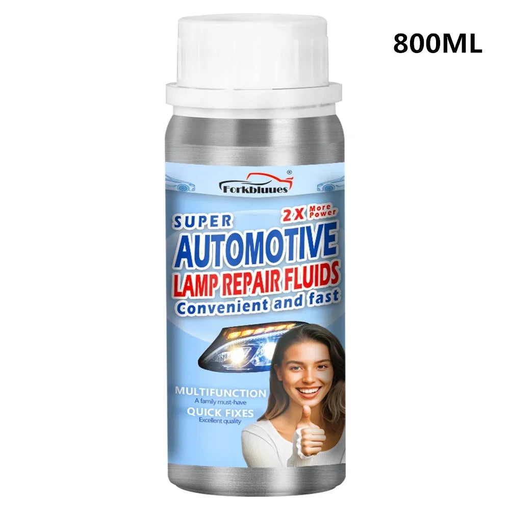800ml Headlights Liquid Polymer Headlight Chemical Polish Repair Fluid Refurbishment Scratch Repair Polishing Headlights Kit Peaceful Pleasures Health and Wellness 800ml