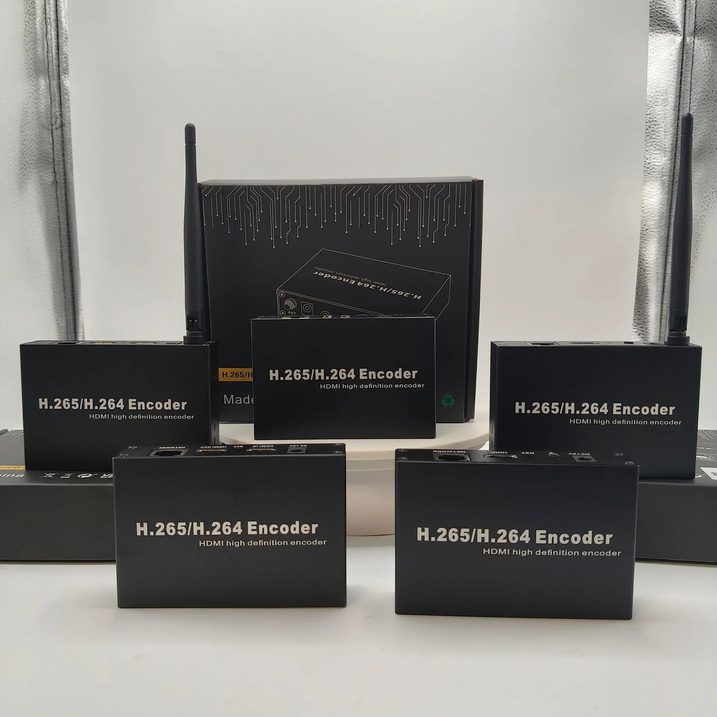 4K H.265 H.264 WiFi Video Encoder RTMP RTSP SRT HLS ONVIF