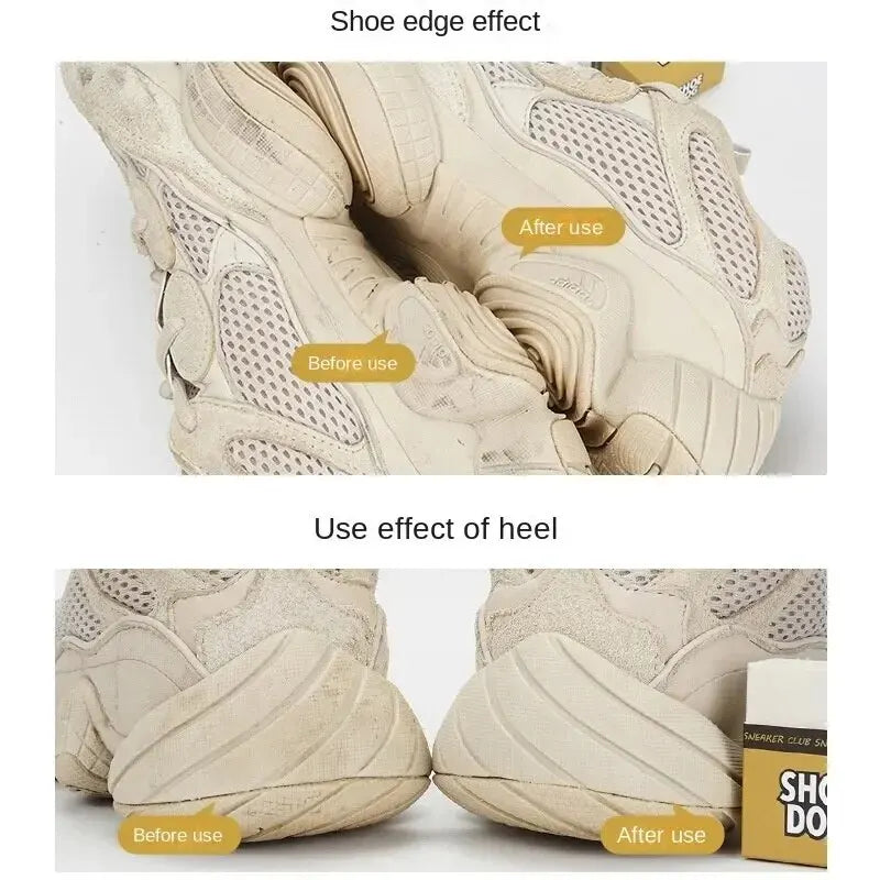 2-Pack Shoe Cleaning Eraser – Suede, Leather & Sneaker Care