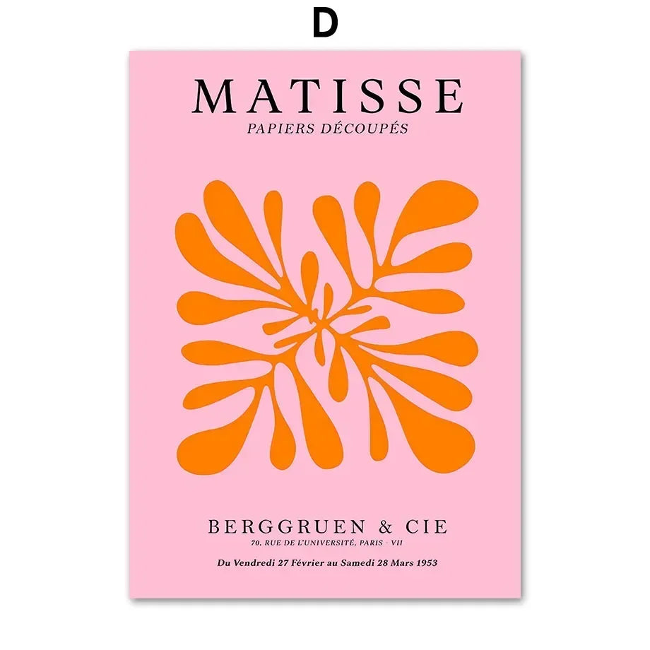 Retro Geometric Abstract Flower Canvas Wall Art HD Print Canvas Wall Art Peaceful Pleasures Health and Wellness D 30x40cm Unframed