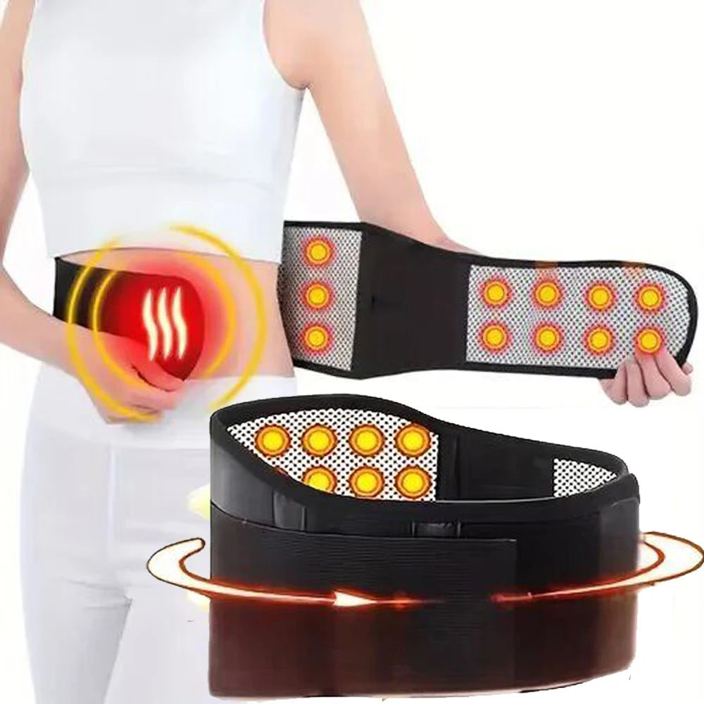 WEFITON Magnetic Self-Heating Lumbar Support Back Brace Lumbar Support Belt Peaceful Pleasures Health and Wellness
