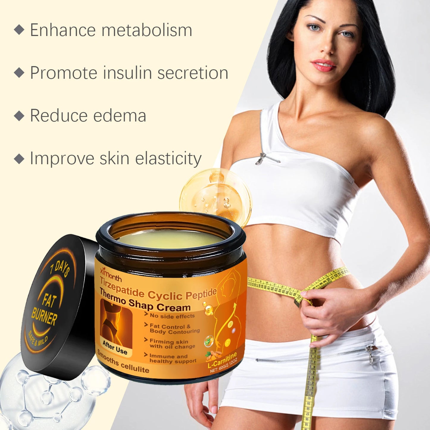 Ximonth Body Firming Sculpting Cream – Skin Tightening Lotion