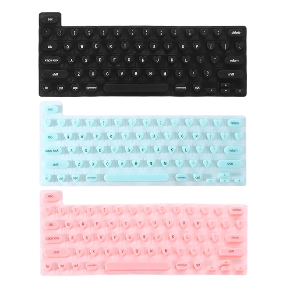 Silicone Laptop Keyboard Film Easy Typing Press Keyboard Membrane Convenient Protects Manicure Keyboard Protector Cover Peaceful Pleasures Health and Wellness