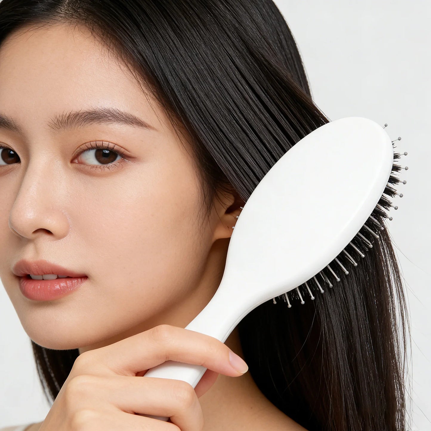 Cushion Hair Brush | Boar Bristle Anti-Frizz Detangler