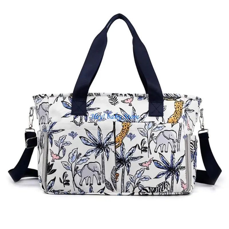 Fashion Pattern Diaper Bag | Stroller Hanging Bag & Organizer
