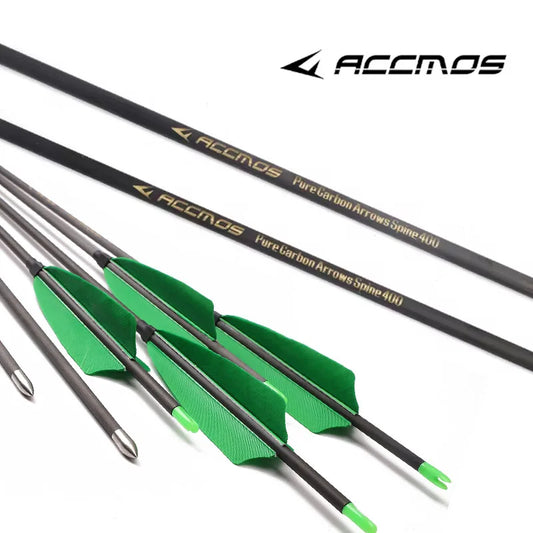 12 ID4 Carbon Arrows Spine 350 1800- 27 28 29 32 Recurve Compound Bow Peaceful Pleasures Health and Wellness 18pcs-sp1800-27in