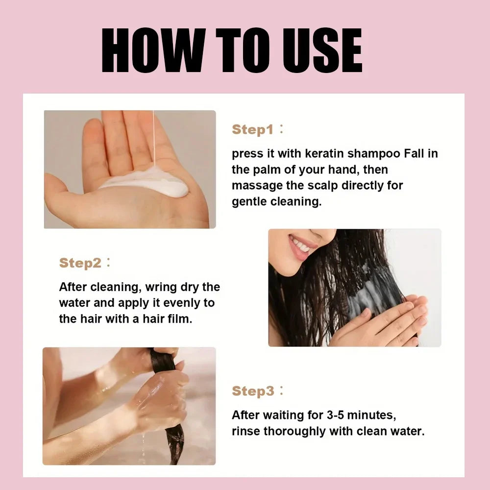 Sakura Hair Cream – Keratin & Argan Oil | Frizz Control & UV Care