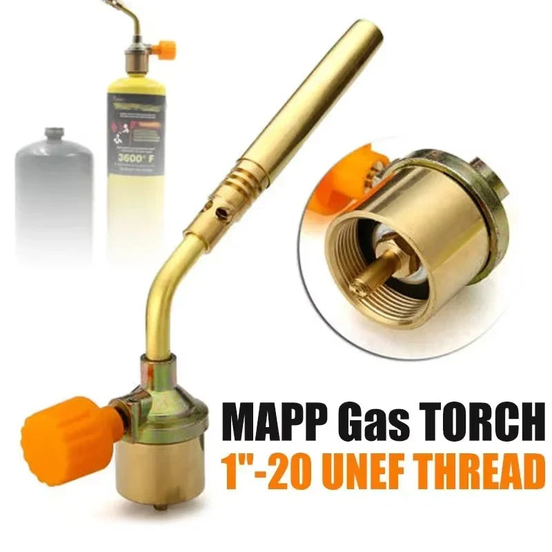 Portable Butane Torch – Adjustable Flame for BBQ & Camping