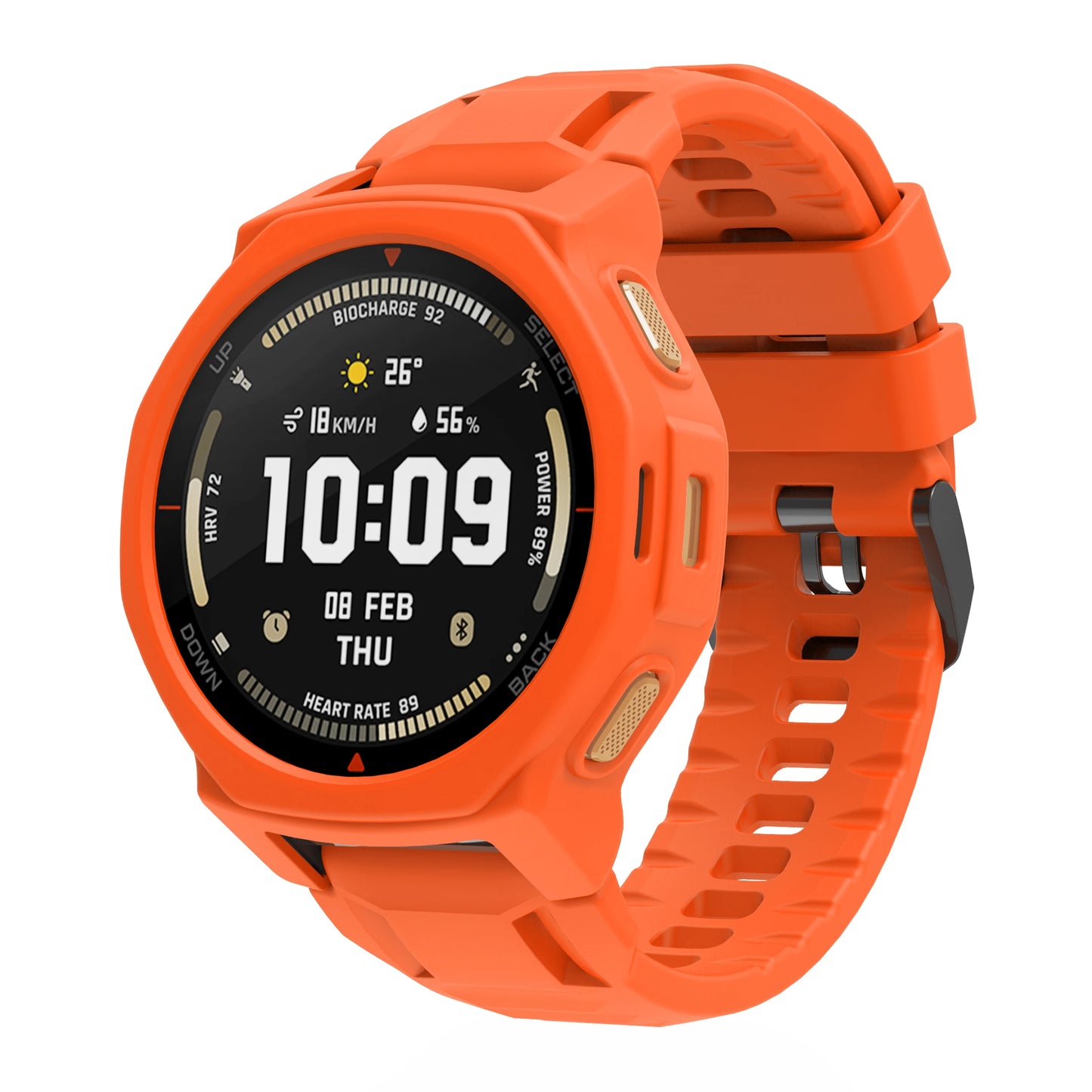 Silicone Case for Amazfit T-REX 3 Pro 44mm Smartwatch Peaceful Pleasures Health and Wellness