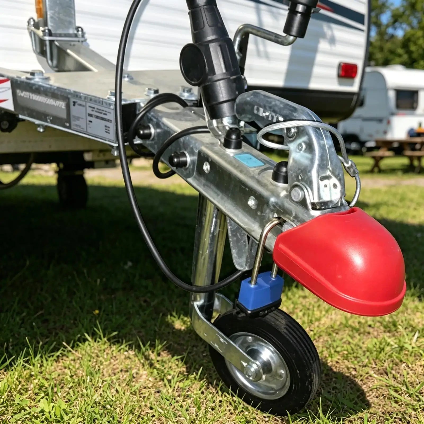 Trailer Tow Hitch Covers Waterproof Heavy Duty Protector Trailer Connector Hitch Dust Cap for Caravan Vehicle Automotive SUV RV Peaceful Pleasures Health and Wellness