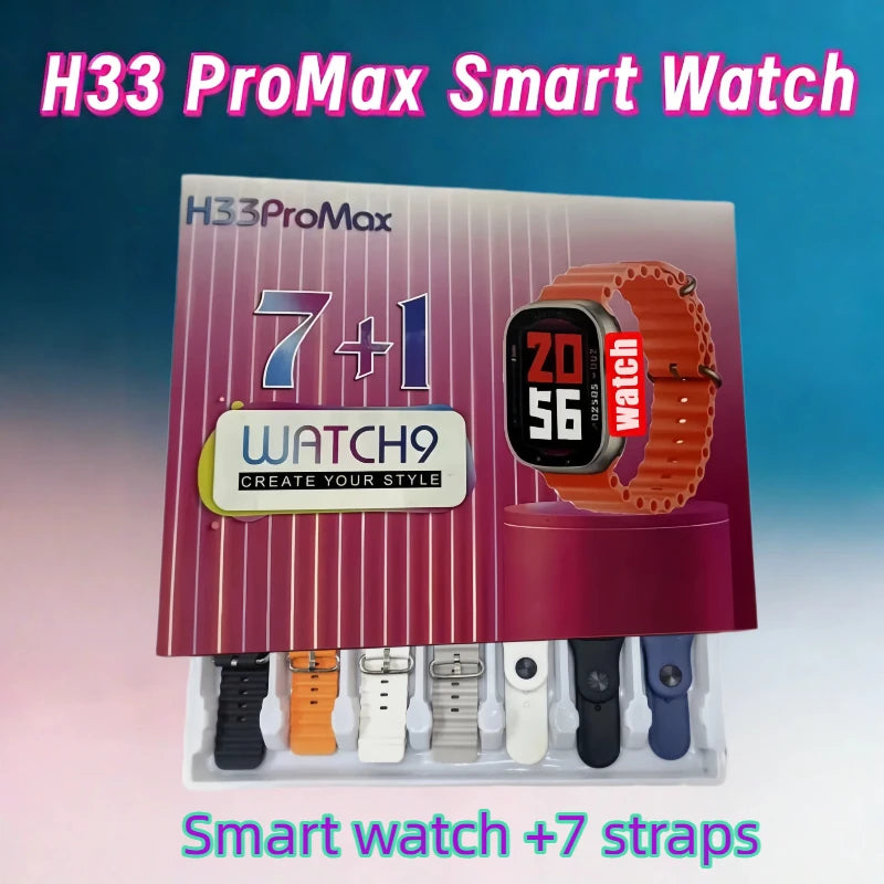 7 Watch Straps Smart Men Women Health Fitness Tra Bluetooth Phone