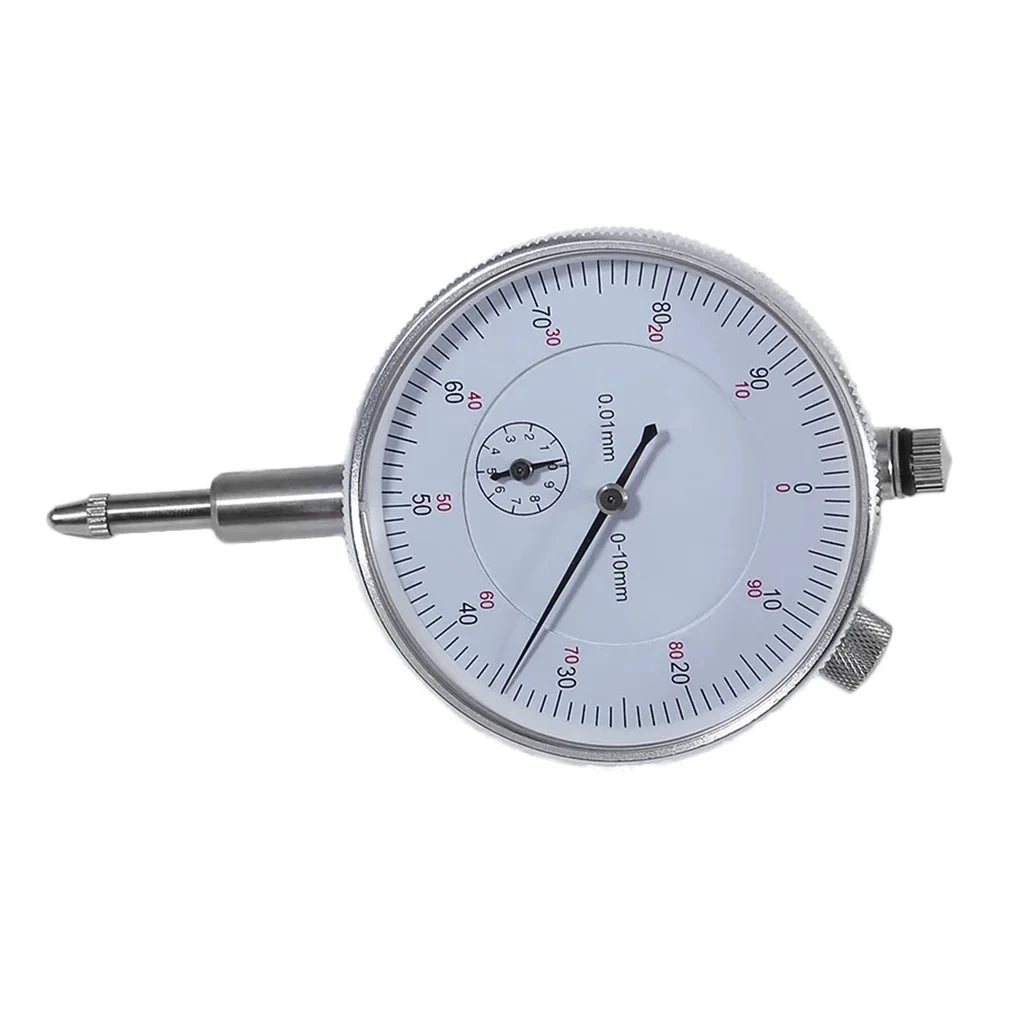 HOMEFISH 2025 Dial Indicator Gauge Tool Precision Meter 0.01 Resolution Accuracy Measurement Instrument Tools Peaceful Pleasures Health and Wellness