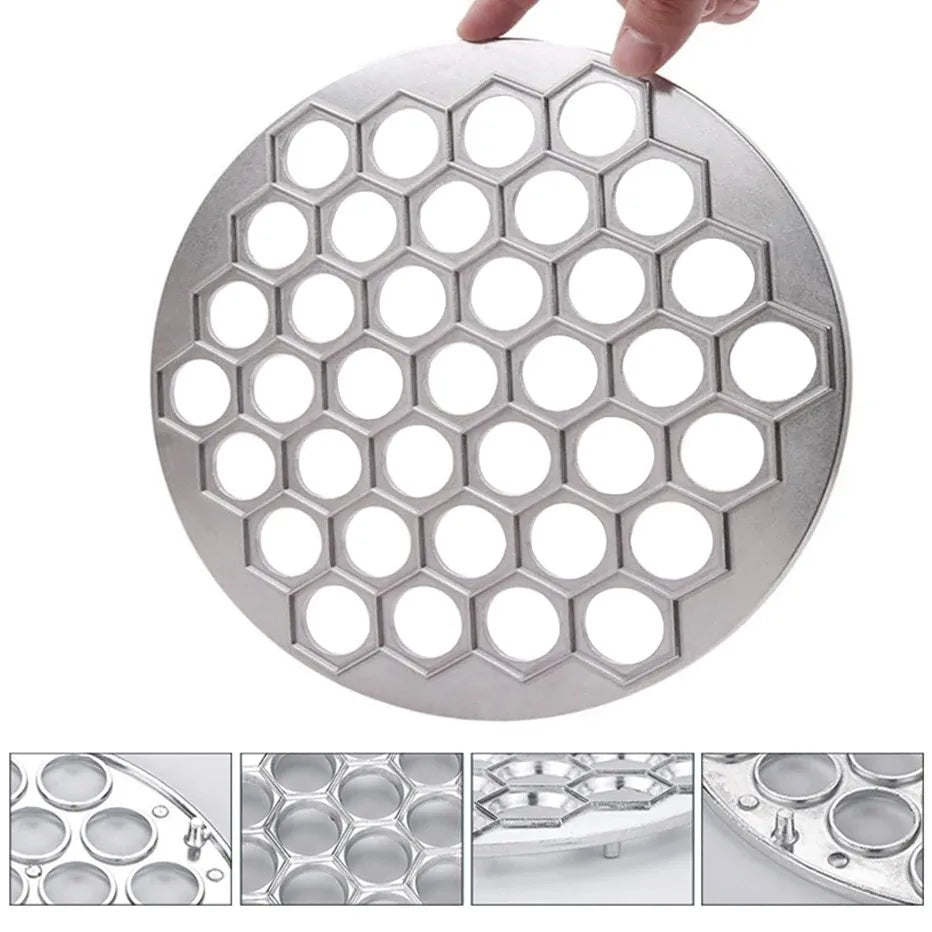 37-Hole Dumpling & Ravioli Mold Press | Batch Production DIY Pasta & Dumpling Maker