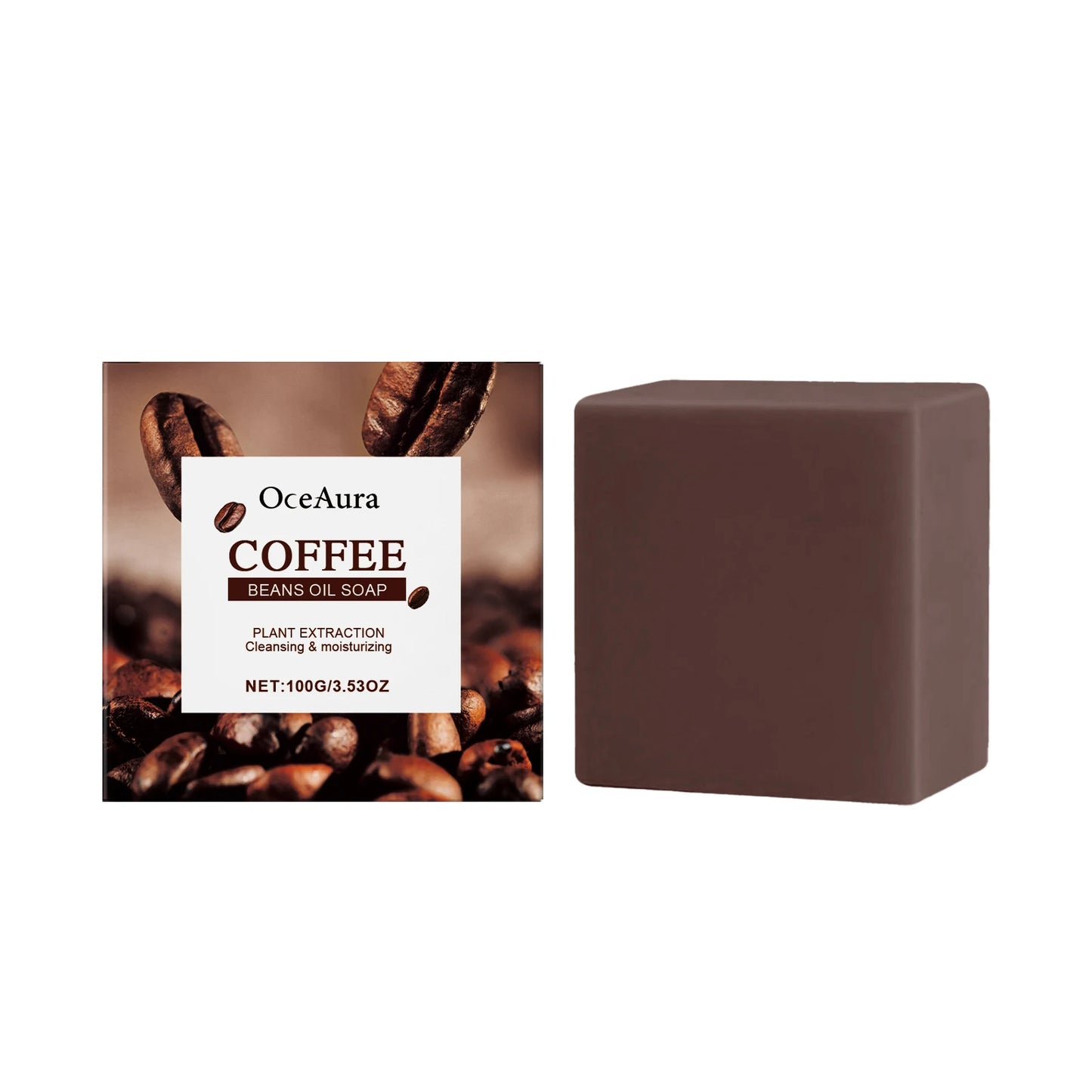 OceAura Coffee Essential Oil Soap – Moisturizing Sensitive Skin