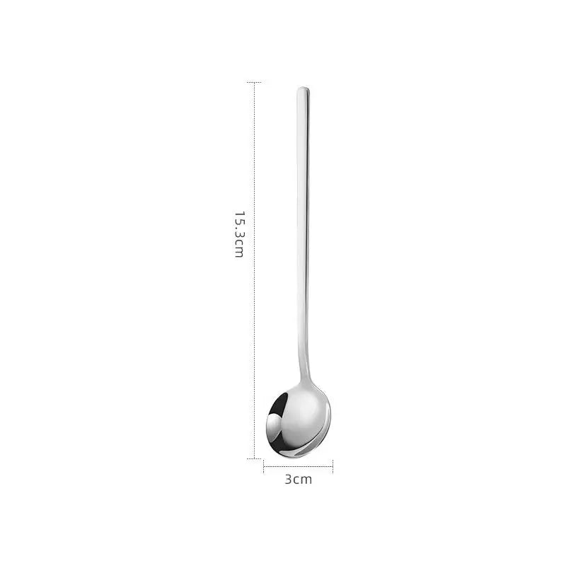 10-Piece Stainless Steel Coffee Spoons Set | Teaspoons & Dessert
