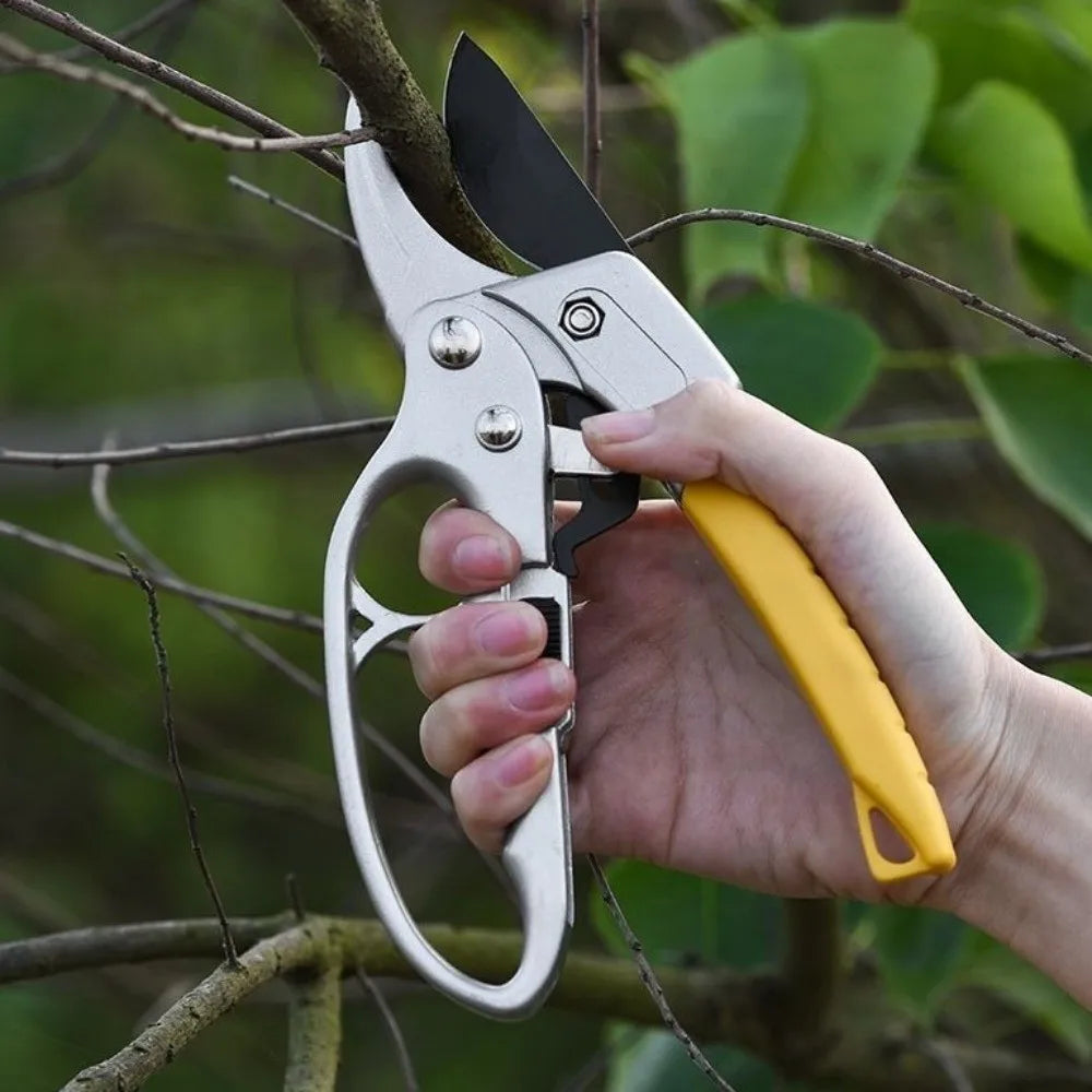 New SK5 Alloy Steel Pruning Shears Quick Cuts Anti-slip Handle Garden Clippers Ergonomic Design Garden Tools Garden Use Peaceful Pleasures Health and Wellness