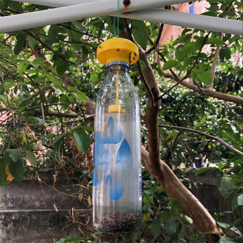 Useful Yellow Trap Fruit Stalls Home Farm Orchard Melon Fruit Insects Fruit Fly Bee Armyworm Attracting Trapping Agent Peaceful Pleasures Health and Wellness