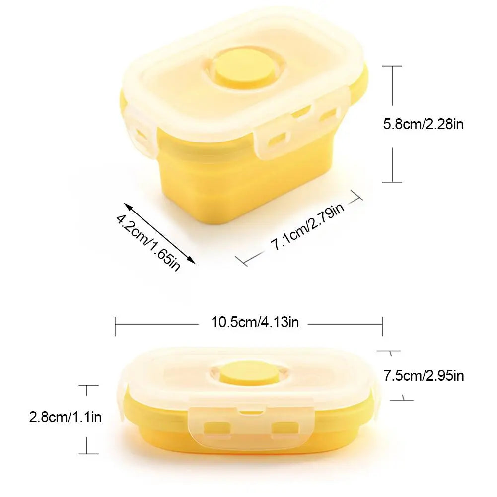4pcs Refrigerator Organizer Food Storage Container with Lid Handle Fresh-Keeping Box Case Fridge Reusable Crisper Storage Peaceful Pleasures Health and Wellness