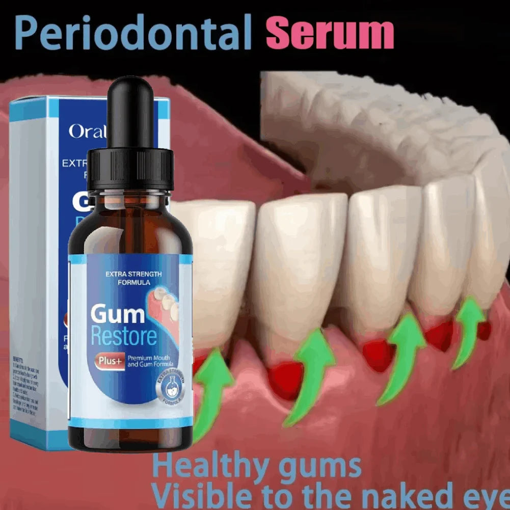 Gum Repair Drops 30ml – Soothe Sore Gums & Remove Tartar