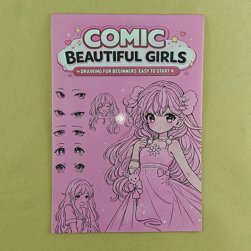 Anime Girl Drawing Book Beginners Character Sketching Practice Guide