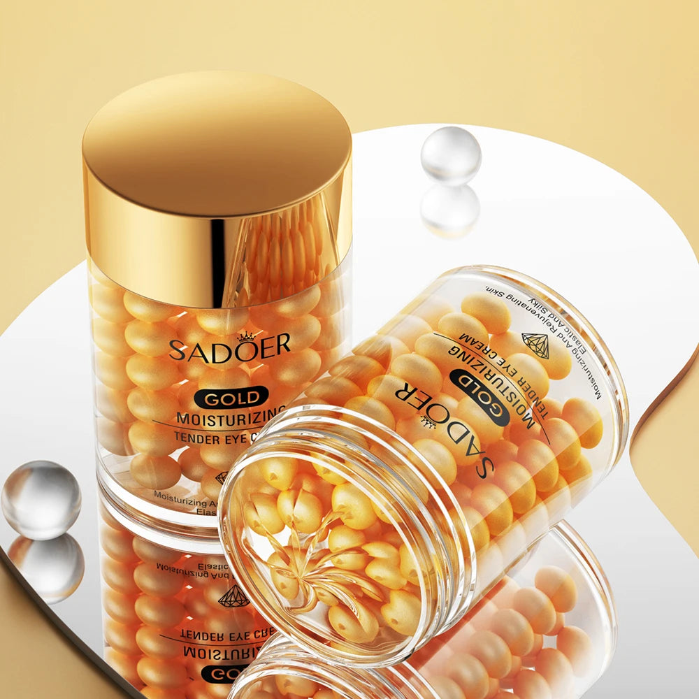 SADOER 24K Gold Eye Cream – Dark Circles, Wrinkles & Hydration