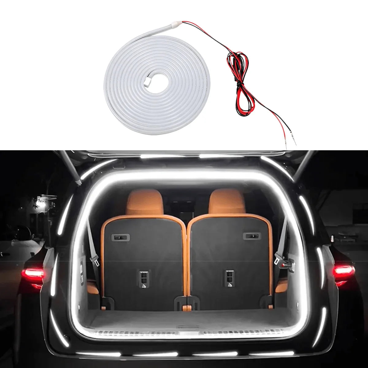 Car Trunk LED Light Strip – Dynamic Flow Atmosphere Lamp