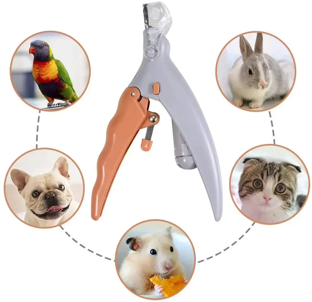 LED Light Dual-Sided Pet Nail Clippers for Cats And Dogs 5x Magnification Easy Nail Trimming Tool for Your Furry Friends Peaceful Pleasures Health and Wellness