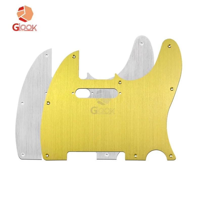 Gold All-aluminum Tl Electric Metal Brushed Aluminum Plate 8-hole