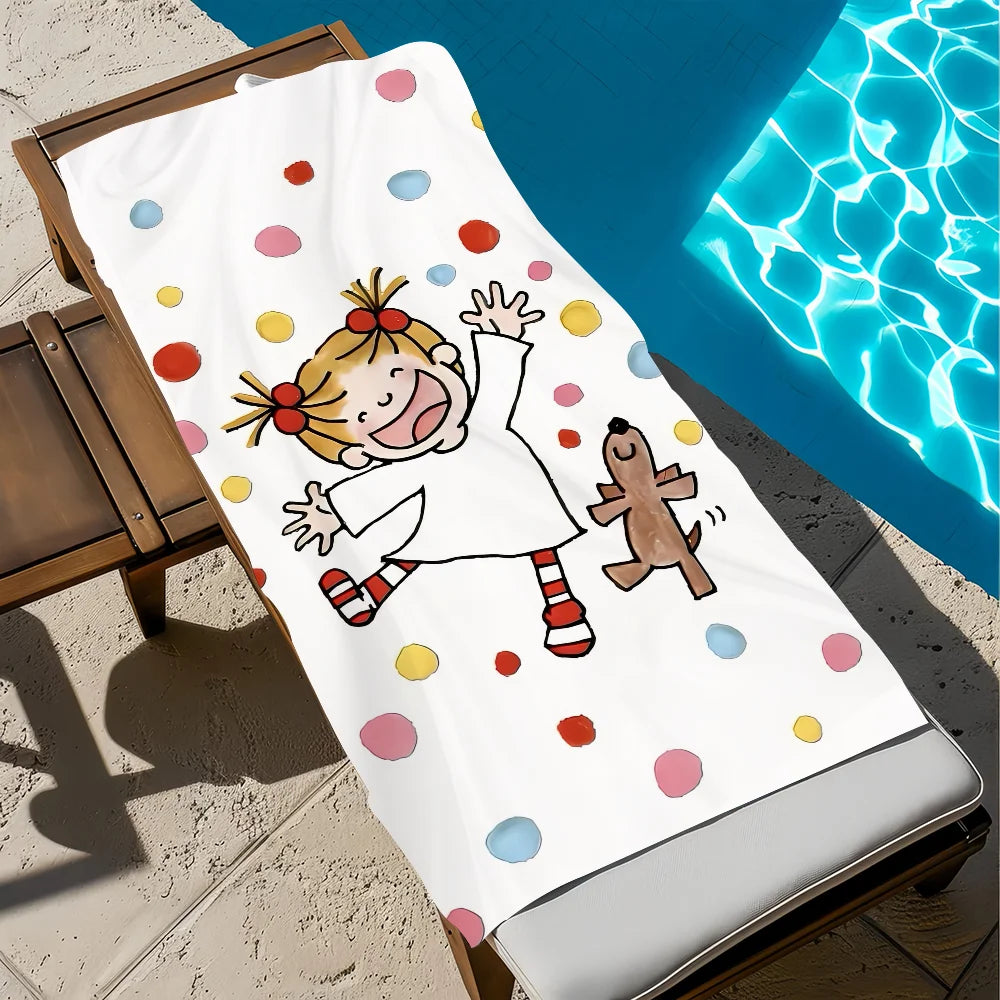 Cartoon CoCo Quick-Dry Beach Towel | Soft Pool & Travel Towel Quick-Dry Beach Towel Peaceful Pleasures Health and Wellness z4 STJ150x200CM