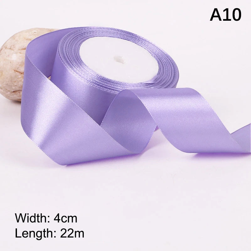 4cm Satin Ribbon Roll 25 Yards – Bows, Gifts & DIY Crafts