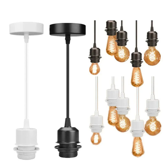 Vintage Adjustable Pendant Lighting Base Ceiling Hanging Lamp Fixture Light Holder For Hall Hallway Bar Restaurant Bedroom Decor Peaceful Pleasures Health and Wellness