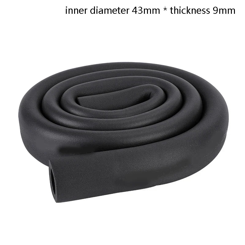 1.8M Rubber Foam Pipe Insulation Sleeve | Waterproof & Thermal
