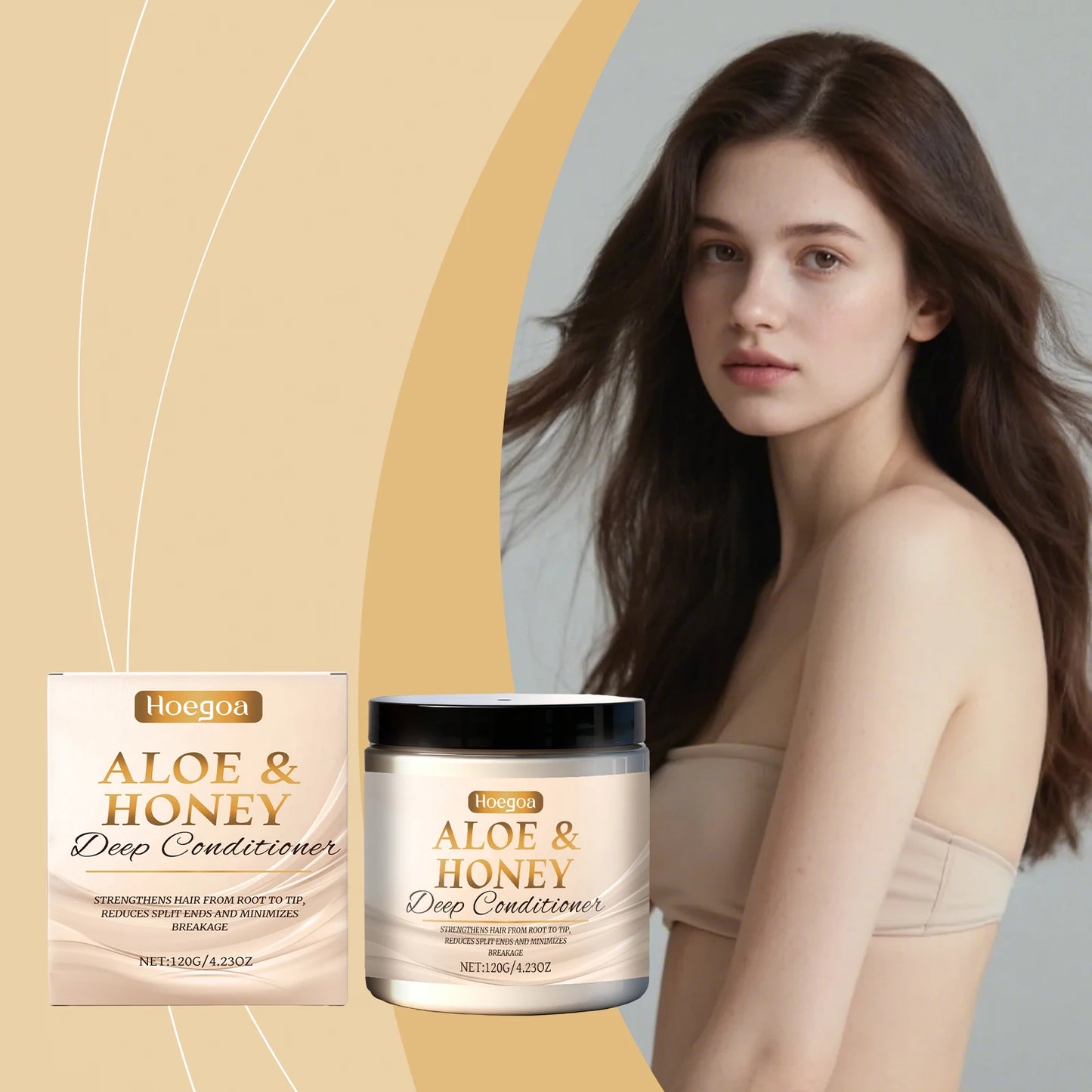 Honey Conditioner – Moisturizing, Volumizing & Shiny Hair