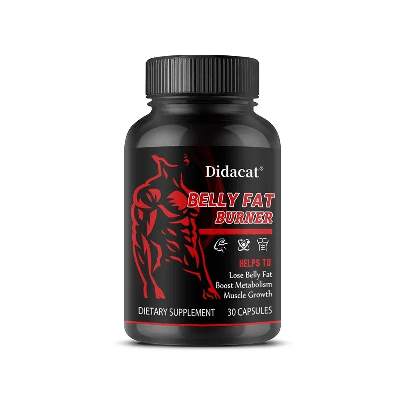 Belly Fat Burner Capsules - Fat Burning, Supports Energy Metabolism, Appetite Suppression, Weight Management Dietary Supplement Peaceful Pleasures Health and Wellness 30 count-1 bottle
