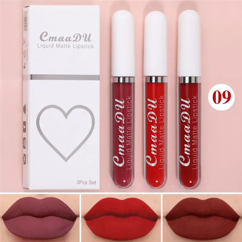 IFANYUO 6-Pc Matte Liquid Lipstick Set – Waterproof Velvet Lip Gloss