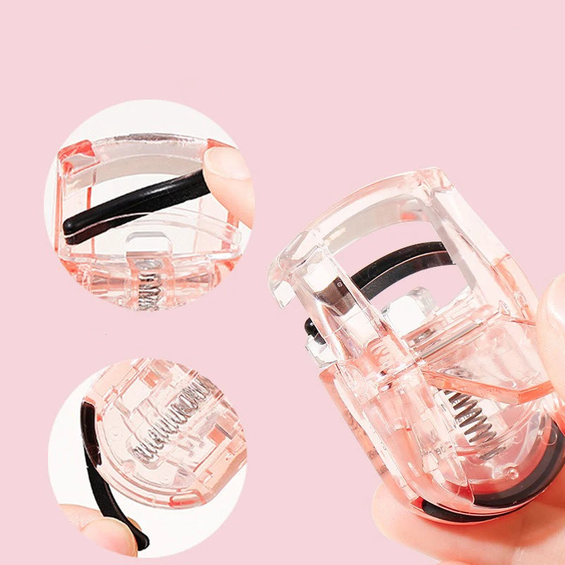 Mini Wide-Angle Rimless Eyelash Curler | Travel Makeup Tool