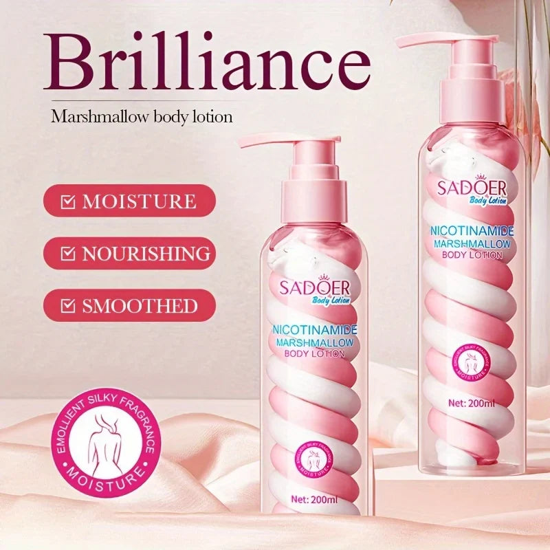 Niacinamide Marshmallow Body Lotion 200ml | Deep Moisturizer