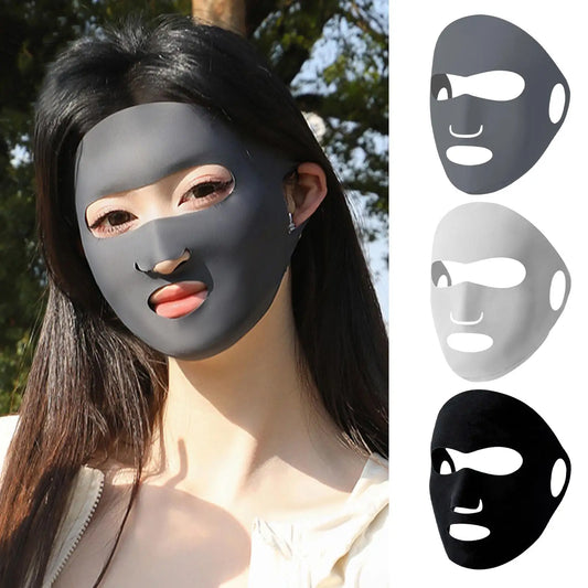 Full-Face UV Protection Mask | Breathable Ice Silk Sun Shield UV Sun Face Mask Oasis Select